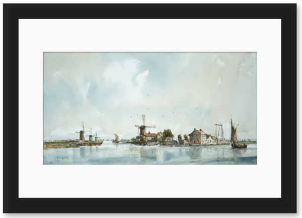 R24 Aquarel - De Amstel bij de Omval v1 2019