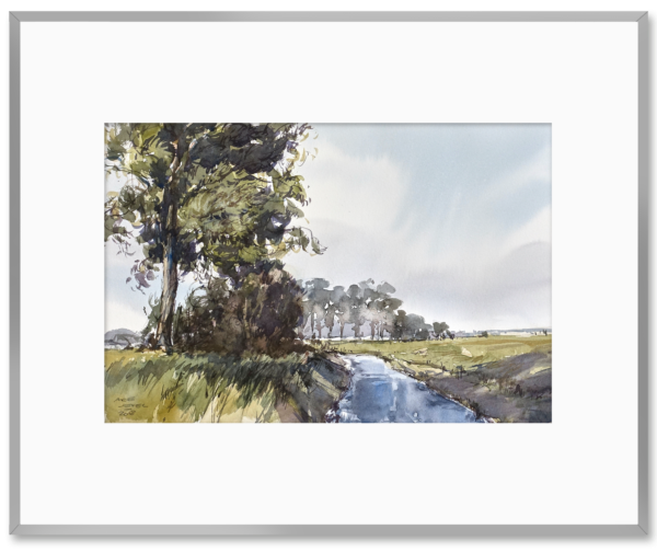 39 Aquarel - Onlanden 2018